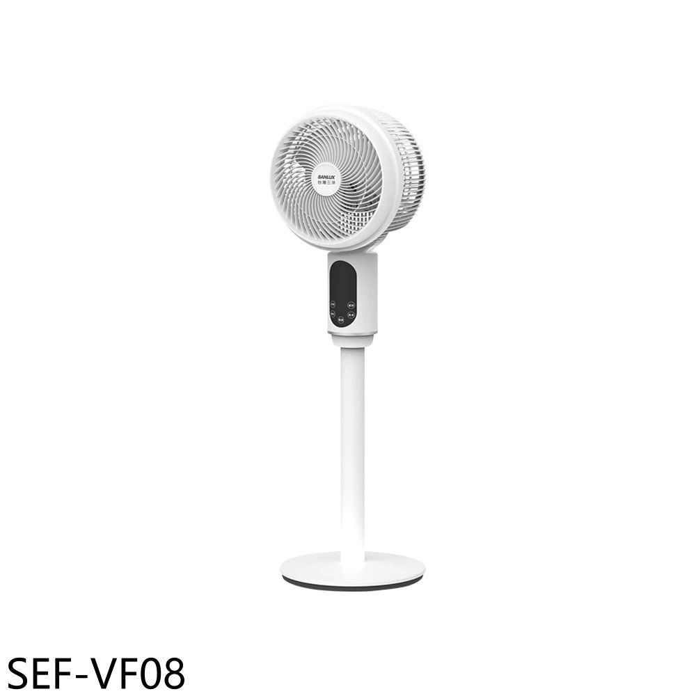 APP下單4%點數★SANLUX臺灣三洋【SEF-VF08】8吋語音聲控DC循環扇桌立扇電風扇