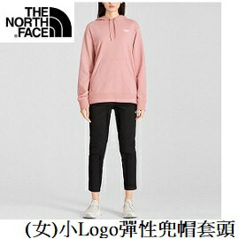 [THE NORTH FACE] 女 小Logo彈性兜帽套頭衫 粉 / NF0A5JX6HCZ