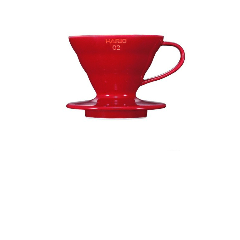 <br/><br/>  日本 HARIO V60 02型 陶瓷濾杯 紅色<br/><br/>