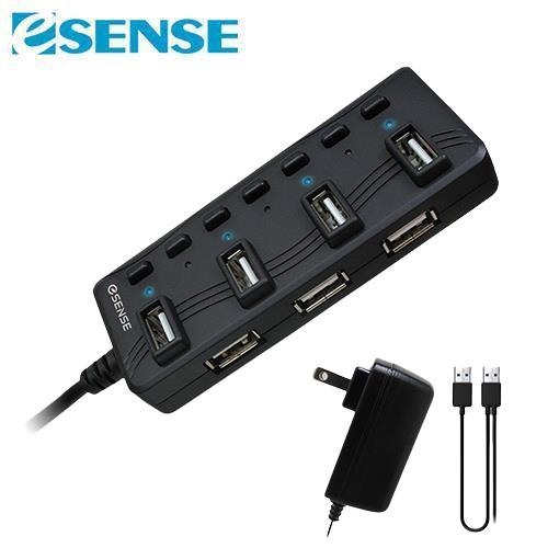 Esense逸盛 擴充戰士升級版7-Port Hub USB2.0版-2A GPH775原價 530 (省 71)