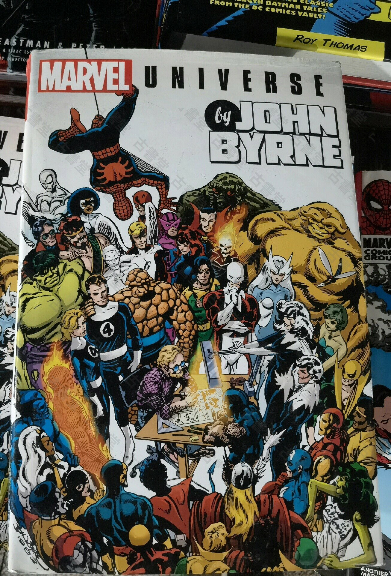 Marvel Universe By John Byrne 無敵收藏家典藏版 漫畫迷必備 全綵精裝插畫寶典 跨世代經典作品集覽