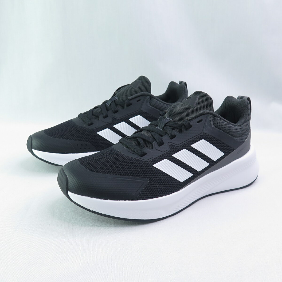 ADIDAS JQ5167 FortaRun 4.0 J 大童 慢跑鞋 女鞋 黑x白【iSport愛運動】
