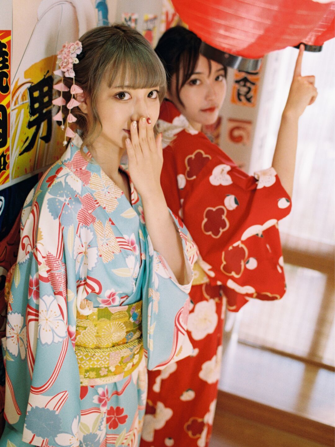 閨蜜裝影樓寫真服裝影樓主題攝影春秋季日式和服姐妹服裝拍攝服飾