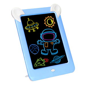 神奇發光畫板 LED發光寫字板 兒童益智玩具 可重複使用塗鴉板