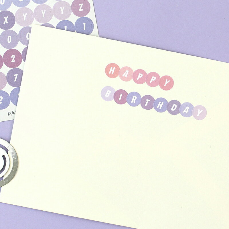 漸變字母貼紙【E043】臺灣出貨 居家 卡片手帳貼紙彩色字母數字貼紙 清新字元貼紙 手作相簿物品裝飾貼畫貼紙
