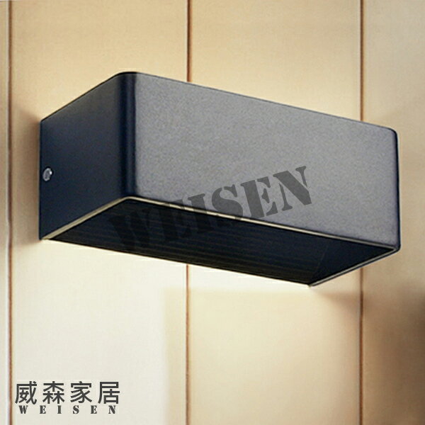 【威森家居】直條立方LED鏡前壁燈 書房創意北歐美式簡約現代大廳臥室客廳吸頂燈吊燈檯燈時尚陽臺過道燈具現貨 L190117