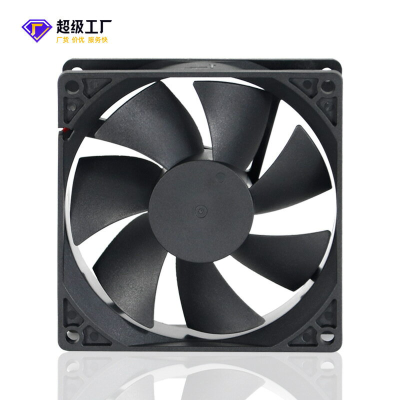 廠家直供9225含油風扇DC12V24V直流風機電腦電源靜音散熱風扇【Snowbelle優選】