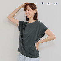 a la sha 小口袋短板連袖T a la sha 小口袋短板連袖T