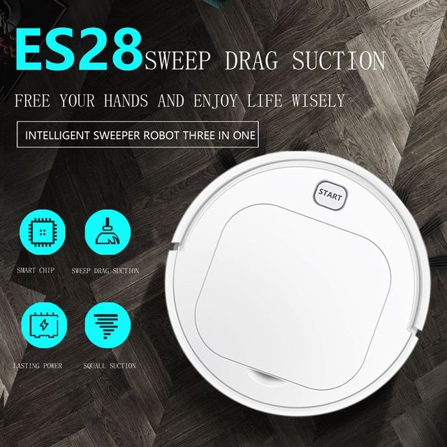 ES28 Smart Sweep Drag and Drag Intelligent Sweeper Robot