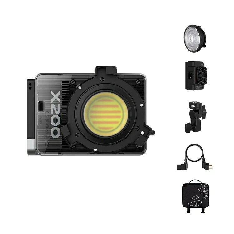 EC數位 ZHIYUN 智雲 MOLUS X200 RGB 雙色/全彩 補光燈 標準版 / COMBO LED 補光燈