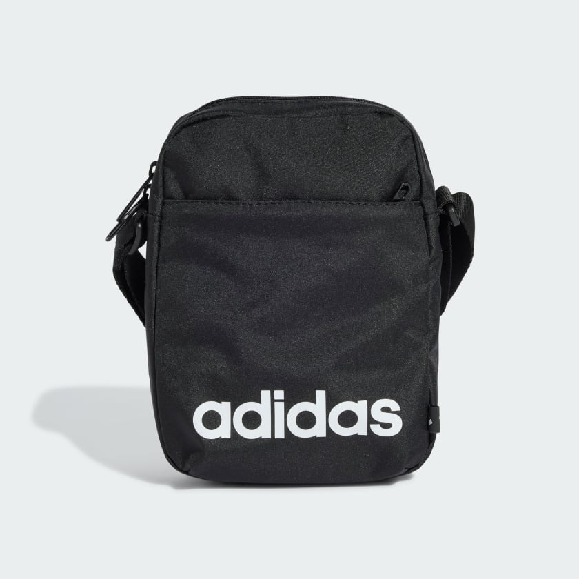 ADIDAS JE8341 側揹包 LINEAR ORG 斜揹包 黑【iSport愛運動】