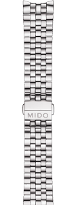 MIDO 美度錶-原廠錶帶(M605011255)-22mm-銀色【刷卡回饋 分期0利率】
