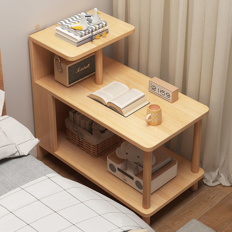 床頭櫃 新款簡易床頭櫃出租屋小型ins風沙發邊幾床邊置物架