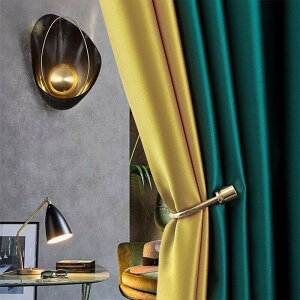 窗簾臥室客廳遮光家全遮光用簡約北歐風高端定制成品新款特價。