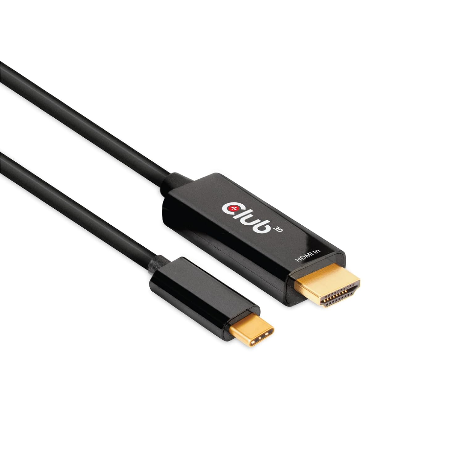 [6美國直購] Club3D CAC-1334 4K 60Hz HDMI 2.0 轉 USB Type C Video Cable 轉接線 1.8m 1入 Club 3D 公對公