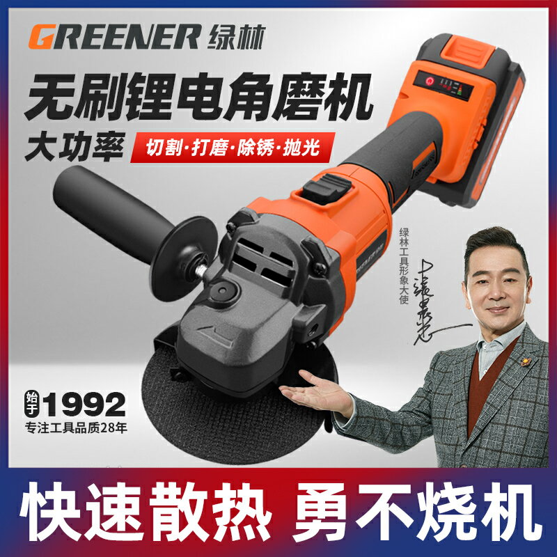 綠林角磨機多功能打磨機磨光機手磨機工具家用手砂輪拋光機切割機