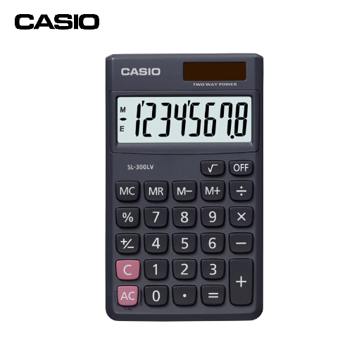 計算機 CASIO SL-300LV 國家考試專用電算機 (8位數)