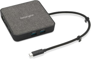 [3美國直購] Kensington MD125U4 USB-C Hub - USB4, 100W PD, 雙 4K 120Hz 顯示器 適 Microsoft Surface (K32857WW)
