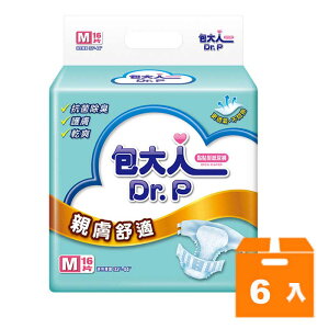包大人 成人紙尿褲-經濟型 M (16片x6串)/箱 【康鄰超市】