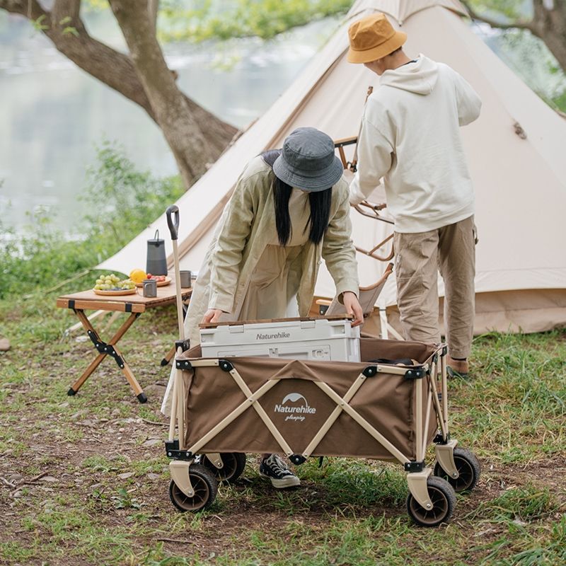 APP下單享點數9%｜Naturehike挪客可拆折疊小推車戶外露營營地拉車便攜式野營野餐