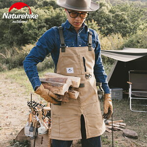 Naturehike挪客收納圍裙戶外廚房家用野外露營野炊野餐燒烤工作服