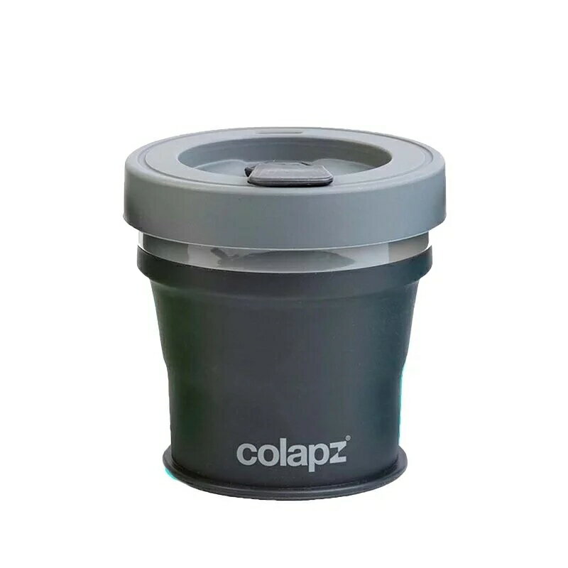 ├登山樂┤英國 Colapz 350ml 摺疊咖啡杯 石墨灰 # COL-CUP350-GRE