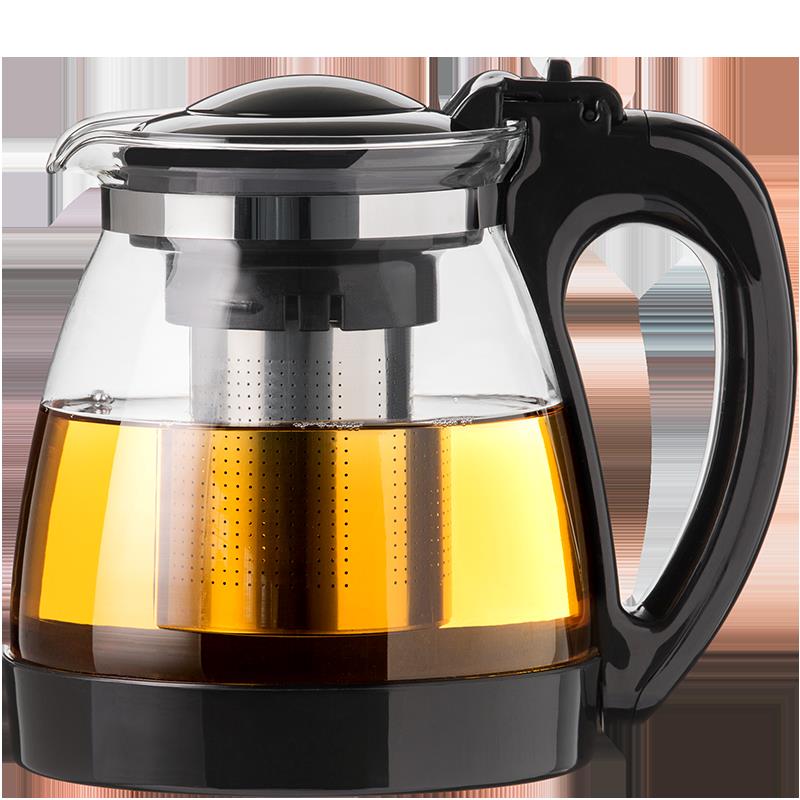 茶壺玻璃泡水泡茶壺過濾沖茶器透明耐高溫中式茶水分離套裝玻璃壺