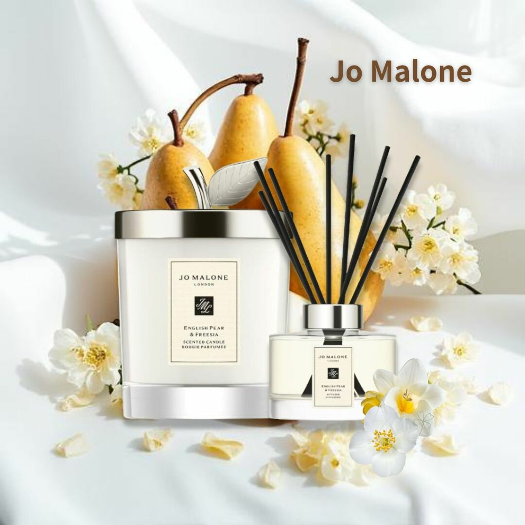 【Jo Malone】祖馬龍 英國梨限定禮盒 英國梨與小蒼蘭擴香+蠟燭｜保養換新妝⚡專櫃保養彩妝 品牌香氛