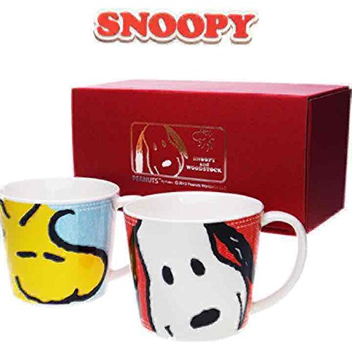 日本正版 Snoopy 史努比 對杯/馬克杯/陶瓷杯/水杯 《 PEANUTS 花生家族 》★ 日本製 ★ 夢想家 Zakka'fe