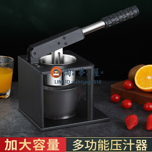 不銹鋼手動榨汁器橙汁擠壓器水果榨汁器小型手壓榨汁機【淘夢屋】