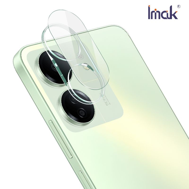 Imak 艾美克 Redmi 紅米 13C 鏡頭玻璃貼(一體式) 奈米吸附 鏡頭貼 鏡頭保護貼 鏡頭膜