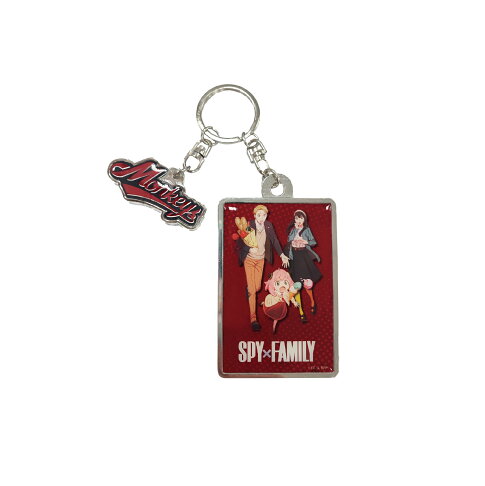 Rakuten MonkeysX間諜家家酒 鑰匙圈 2