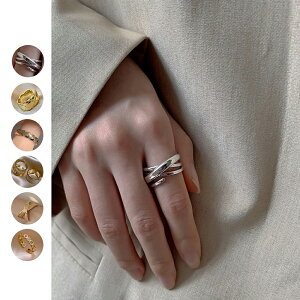 韓版設計感 個性 ins潮時尚 幾何形戒指 抖音同款 套裝 食指 女戒指 小指戒 女飾品 【PG17】