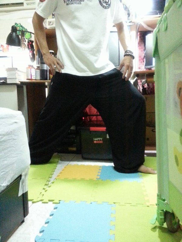 ~廣隆~ (*見說明-灰)太極拳 (3組拉鍊)棉質運動褲 功夫褲 燈籠褲 武術 瑜珈 禪坐 休閒 運動 練習褲 練舞褲 練功褲 2