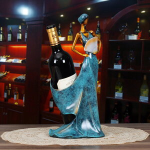 紅酒架擺件 酒櫃裝飾品擺件家用歐式創意酒架酒瓶架現代簡約客廳