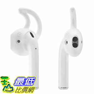 [106美國直購] 耳機耳塞 EarBuddyz 2.0 Apple Airpods and EarPods Covers and Hooks Attachment iPhone Earphones