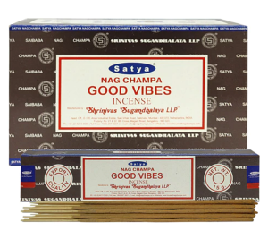 [綺異館] 印度香 賽巴巴 好氣場香- 療癒能量香 15g Satya good vibes線香 另售印度皂