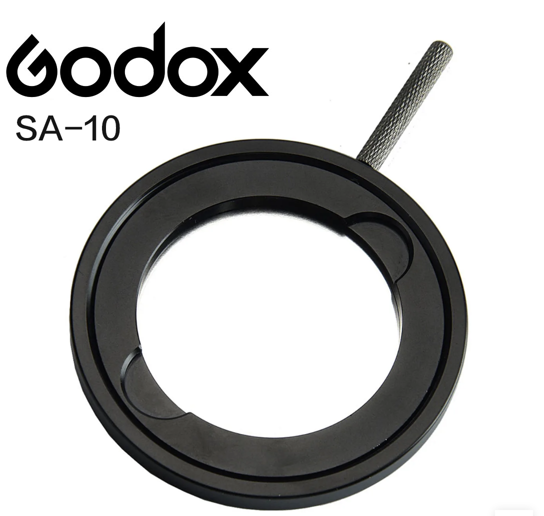 【eYe攝影】Godox 神牛 LED S30 專用 SA-10 轉接環 投影鏤花金屬片套環 攝影燈 聚光燈 LED燈