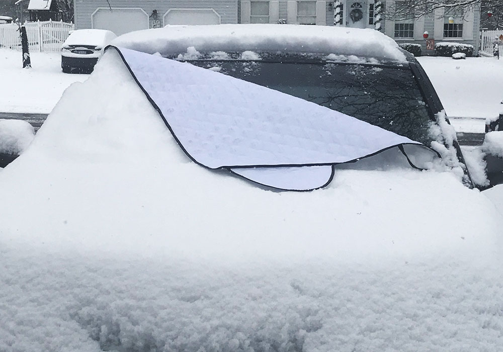 Car SUV Folding Windshield Protect Cover Snow Ice Frost Protector Sun Shield