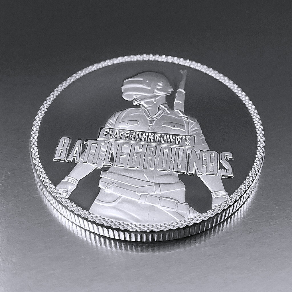 英文版】絕地大逃生PUBG吃雞銀幣大吉大利吃雞游戲硬幣紀念章| 協貿國際日用品生活3館| 樂天市場Rakuten