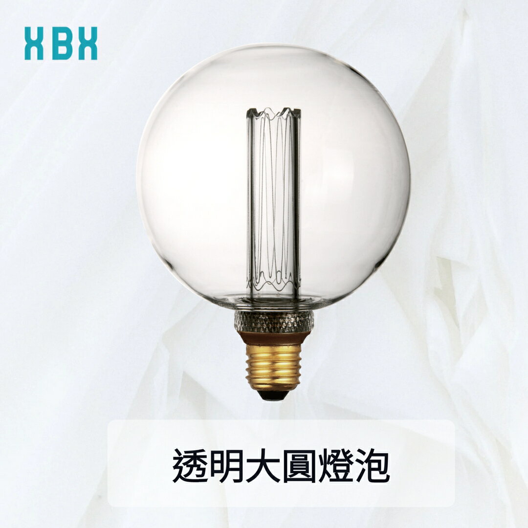 【愛迪生燈泡】大圓燈泡 D31.5mm 2.5W 110-240V 燈具 燈飾 造型燈泡 質感設計 可任意搭燈座