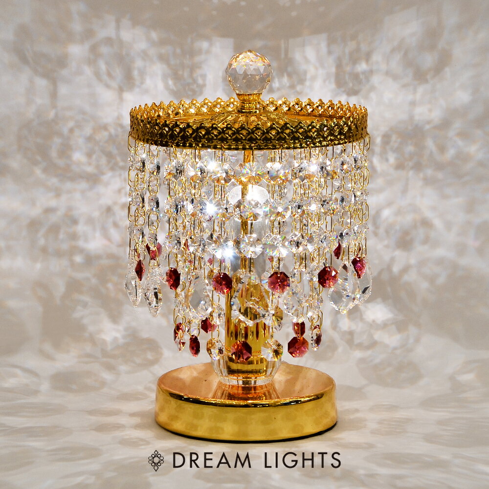 【DREAM LIGHTS】小巧浪漫水晶桌燈 Brook 9033-G-1T/9033-CH-1T/9033-GC-1T