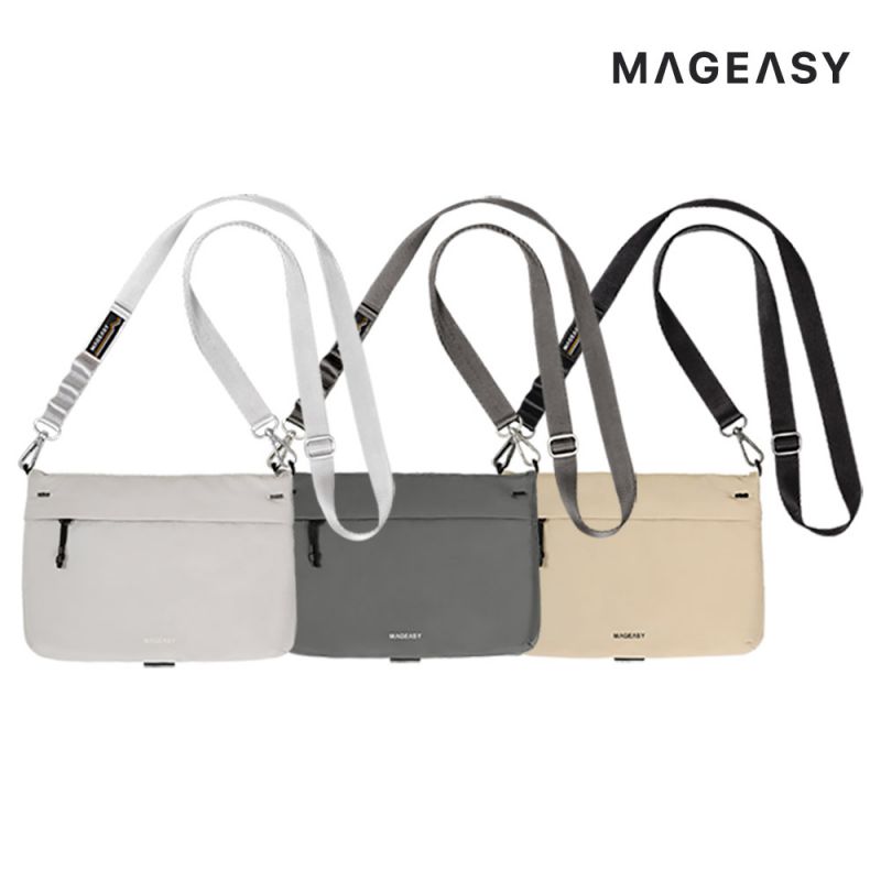 MAGEASY 2L Sacoche 機能掛繩隨行包+Strap 20mm 側背包 攜行包 輕便小包 斜背 肩背 磁吸 便利【愛瘋潮】