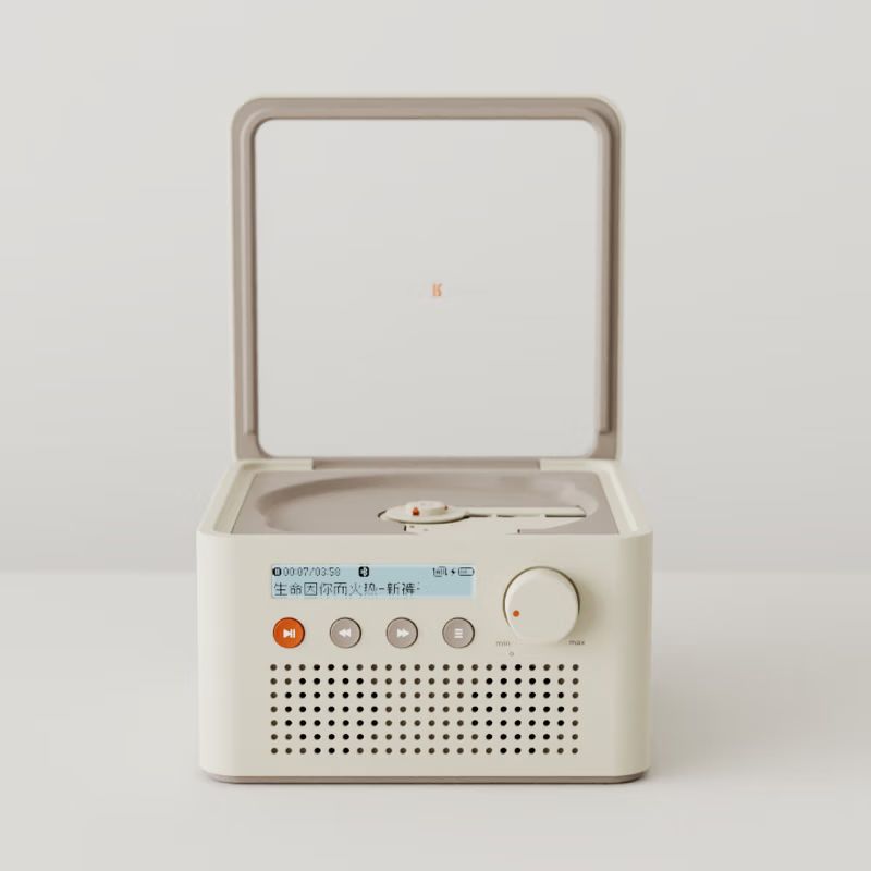 Syitren/賽塔林R200 CD播放機雙向藍牙立體聲螢幕復古獨立音響【宜家良品百貨】