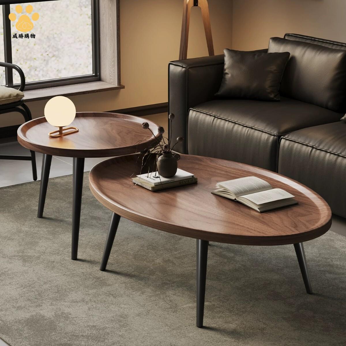 北歐小圓形迷你茶幾 家用小戶型 床頭矮桌簡約 陽臺咖啡桌822