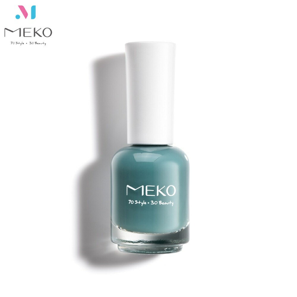 MEKO 雷根寶盒指甲油-14小藍海 /果凍色指甲油【官方旗艦店】