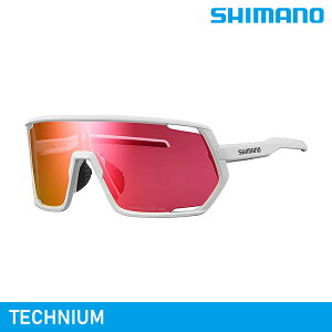 SHIMANO TECHNIUM 太陽眼鏡 / 霧面白 (RD+透明鏡片)