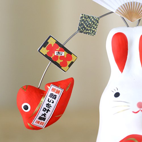 【領券滿額折100】日本藥師窯 福乗せやじ卯 - 兔年吉祥擺設 【兔年生肖擺件】裝飾陶瓷擺件 2023年 4 【領券滿額折100】日本藥師窯 福乗せやじ卯 - 兔年吉祥擺設 【兔年生肖擺件】裝飾陶瓷擺件 2023年 4