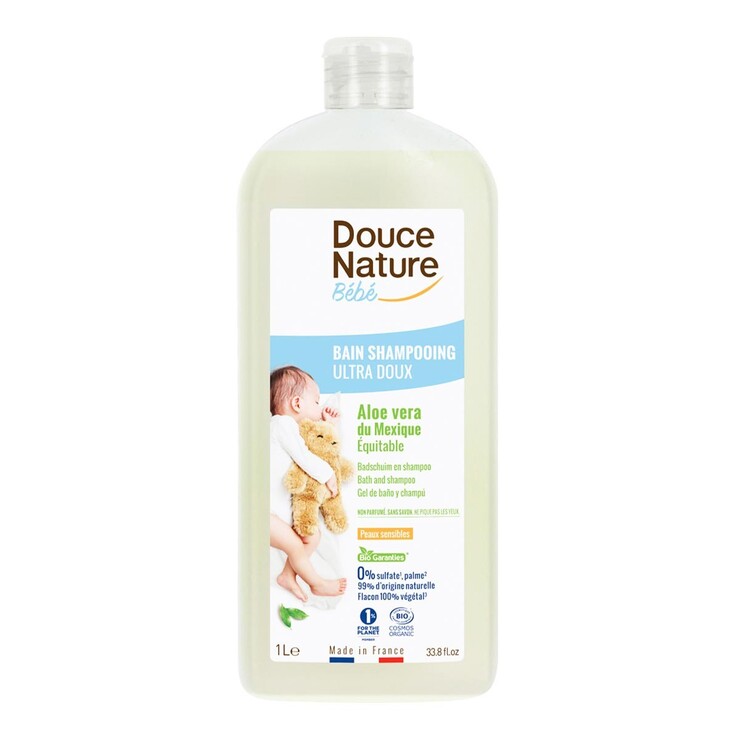 Douce Nature 嬰兒洗髮沐浴精1公升