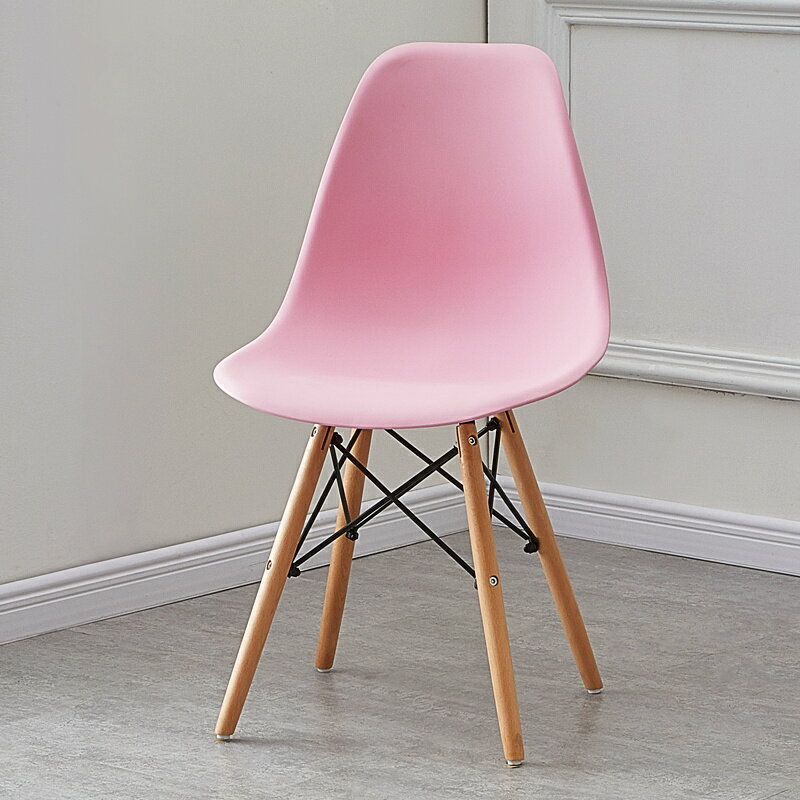 化妝椅 現代簡約餐椅家用化妝靠背凳子辦公椅子實木書桌椅『CM45689』